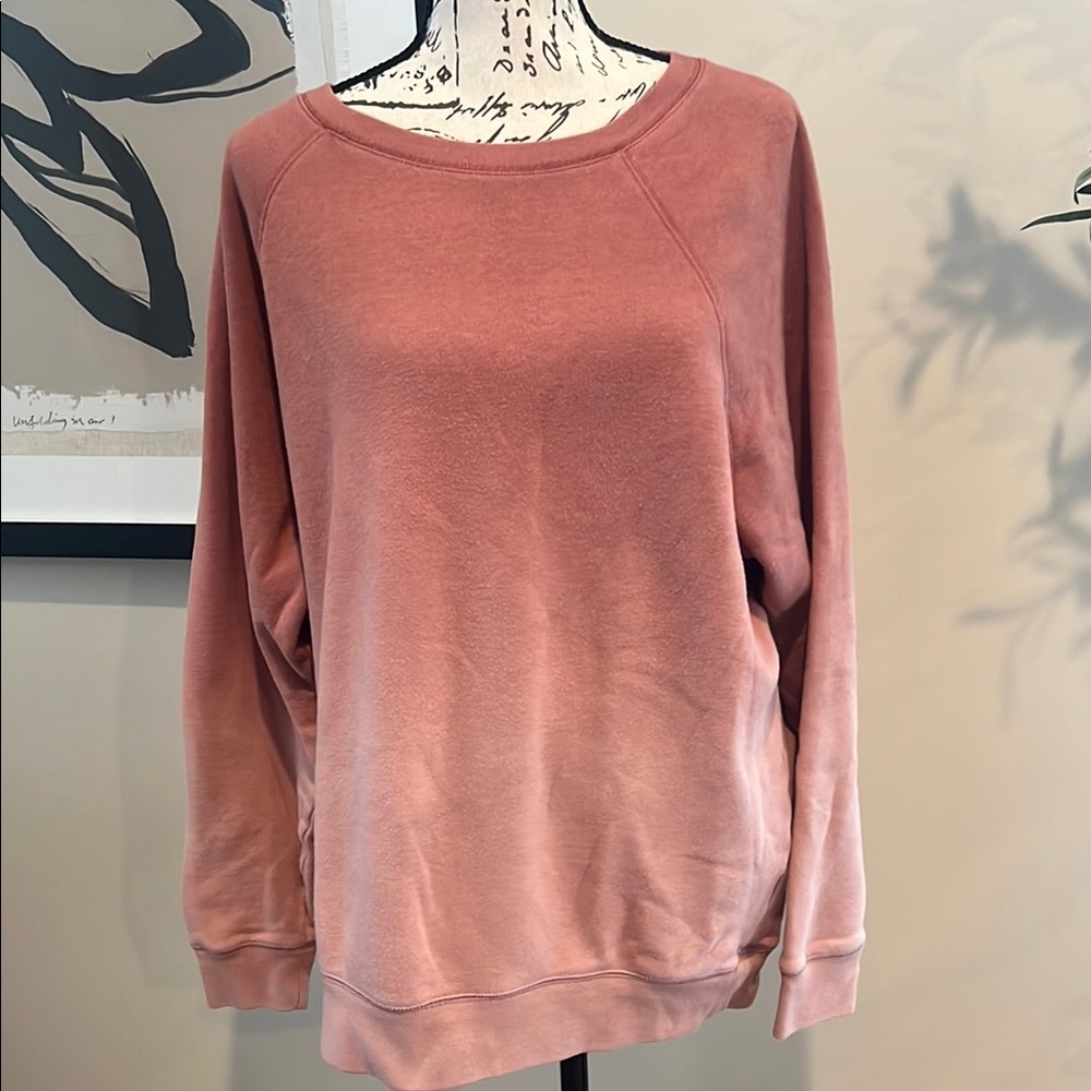 American Eagle Brownish pink Ombre Sweatshirt